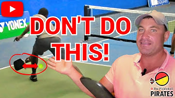 How to Handle a Player Who Constantly SPINS the Pickleball?