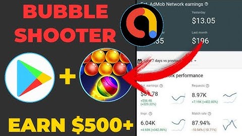 Bubble Shooter Game Se Paise Kaise Kamaye - Bubble Shooter Earn Money - #Bubble Shooter Admob Unity