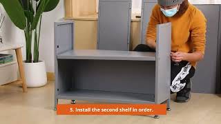 Joybos® Adjustable Heavy Duty Metal Garage Storage Shelves