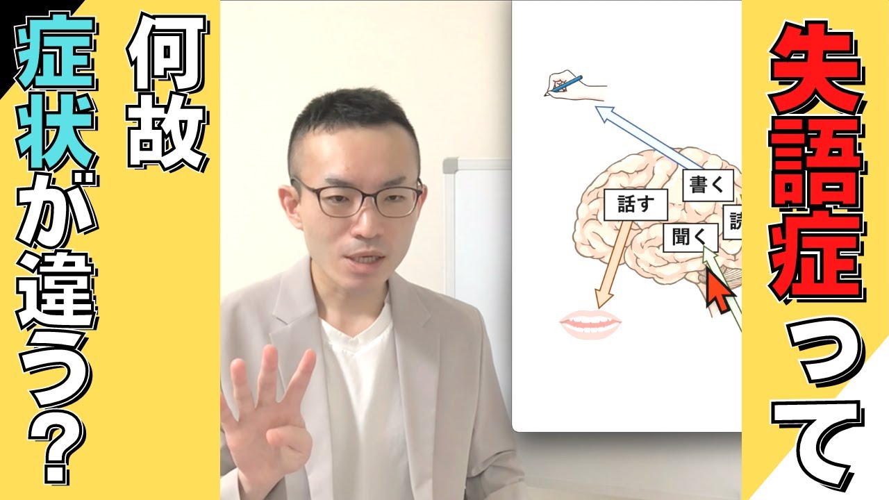 【失語症】人によってなぜ症状が違うのか【本人・家族向け】