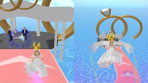 Bridal Rush! 👰‍♀️💒👰 All Level Game Play (ios,Android) #game #gameplay