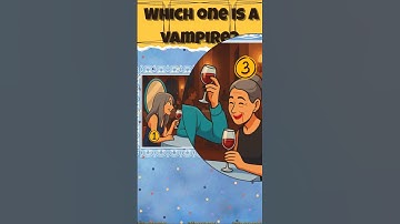 Which one is a vampire? #riddles #quiz #shorts #vampire