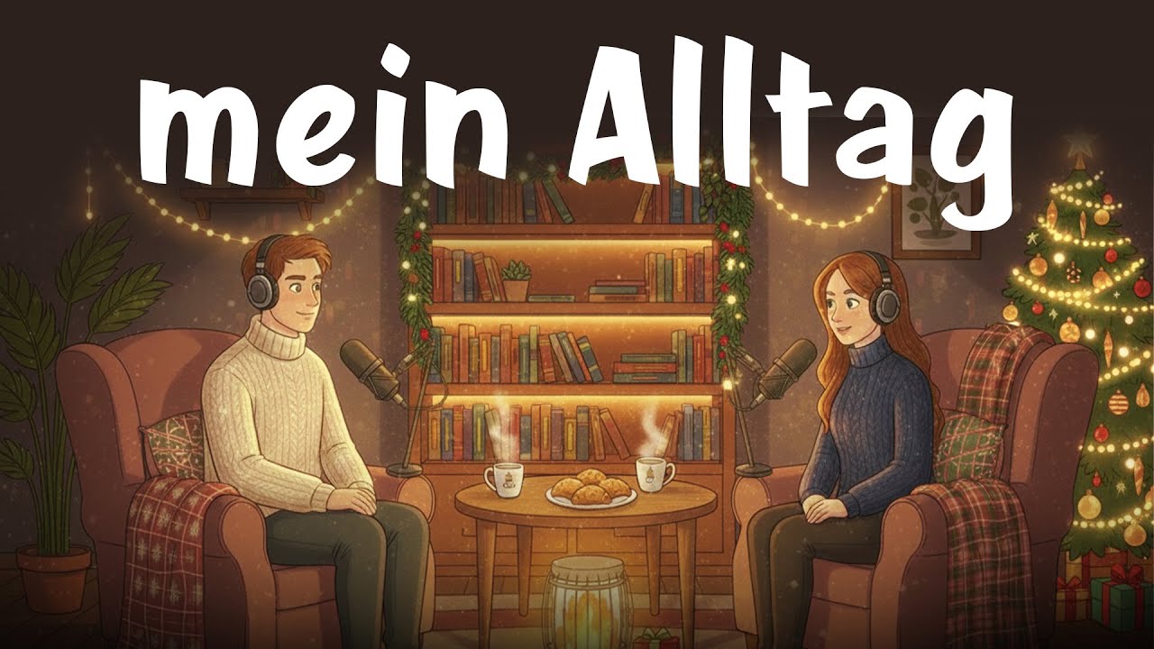 Daily Routine in German – Easy & Slow | Mein Tagesablauf (A2–B1)