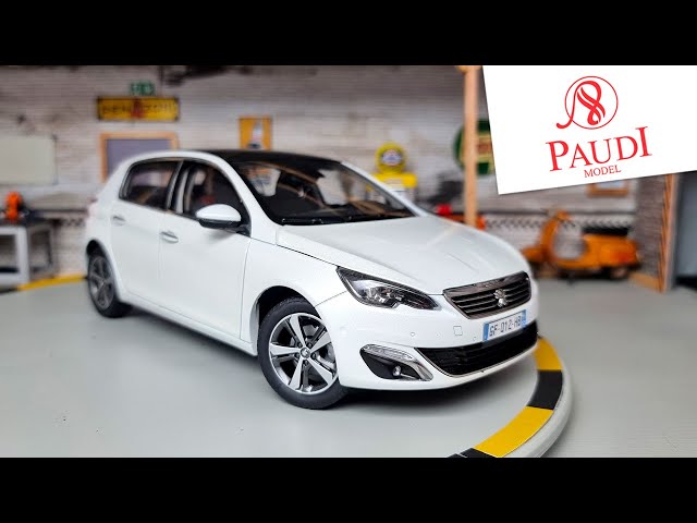 🚘 PEUGEOT 308 S, Paudi 1/18 (7055W) #99 