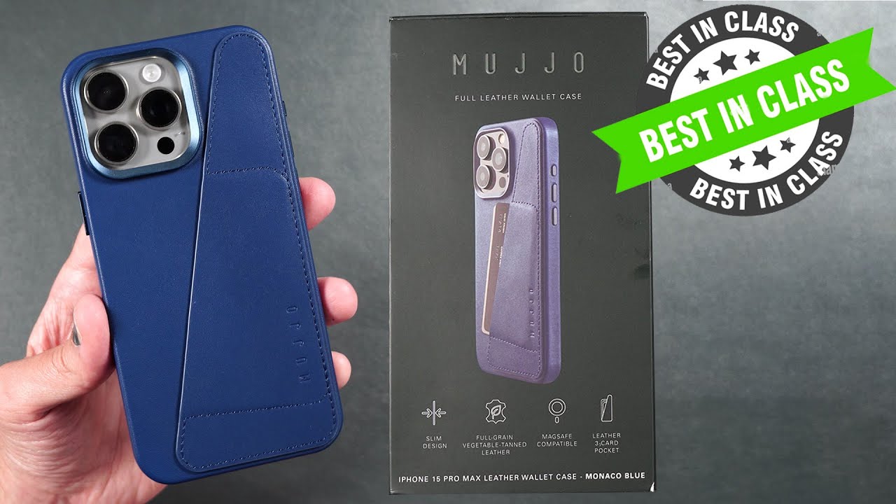 Mujjo's leather iPhone 12 cases are a great alternative to Apple's