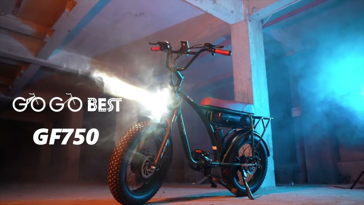 GOGOBEST GF750 Electric City Retro Bike 2000W Dual-Motor 2 YouTube player