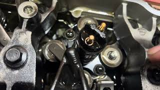 Replacing fuel injectors on a Cummins 6.7