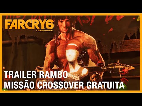 Far Cry 6: Trailer da Missão Crossover Gratuita do Rambo | Ubisoft Brasil