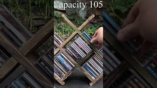 Custom CD Rack! #cd #rack #diy #wood #new #trending #look #stack
