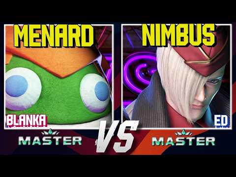 MenaRD (Blanka) vs Nimbus (Ed) 🔥 Multi Champion vs Precision | High Level SF6
