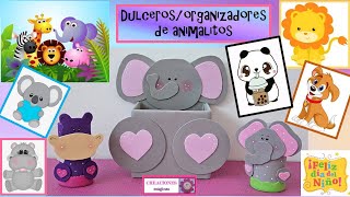 ♥♥Dulceros/organizadores de animalitos ♥Creaciones Mágicas♥♥