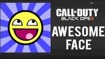 Black Ops 2 - Awesome/Epic Face Emblem Tutorial