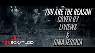 Download Lagu Calum Scott - You Are The Reason (Cover by Liviews \u0026 Gina Jessica) MP3