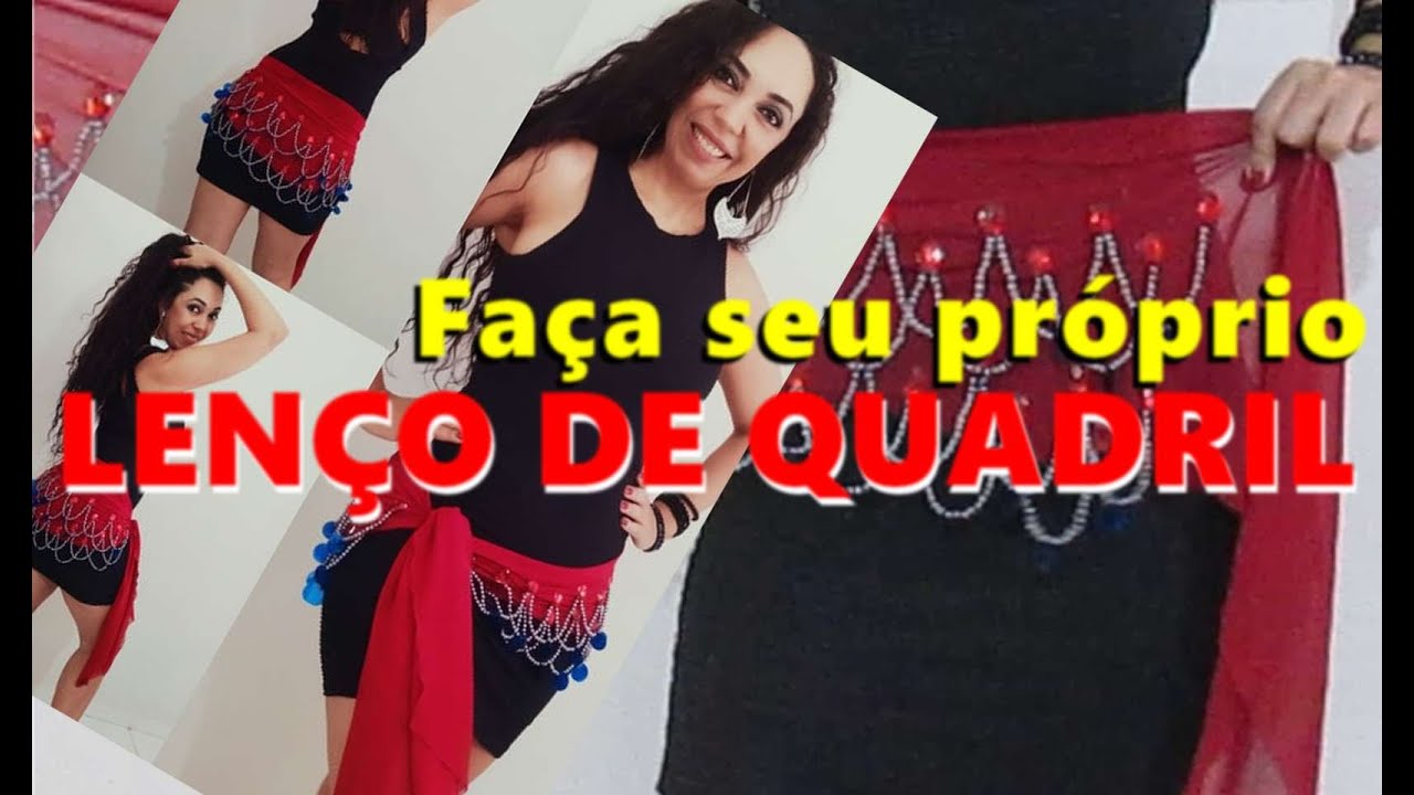 LENÇO DE QUADRIL para Dança do Ventre