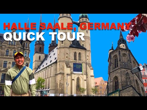 TRAVEL VLOG: HALLE SAALE QUICK TOUR | HANDEL HOMETOWN GERMANY