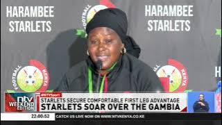 Harambee Starlets beat Gambia 3–1 in first leg of their 2026 Women’s Africa Cup of Nations qualifier