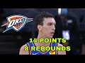 Aleksej Pokusevski First OKC THUNDER GAME vs Spurs | 14 POINTS - 8 REBOUNDS - 2 ASSISTS