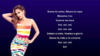 Jennifer Lopez - Amor, Amor, Amor ft Wisin (Letra)