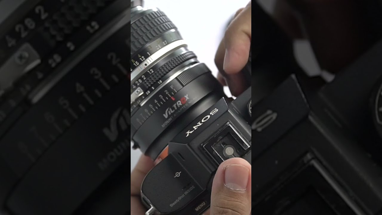 Nikon 50mm 1.2 AIS Lens to Sony Camera