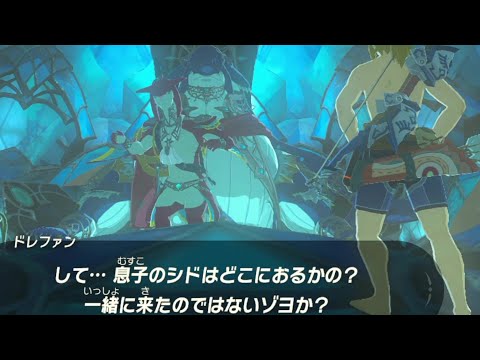 【ブレワイ(BotW)】依頼を受けて、シド王子に会わずにドレファン王のところに行ってみた【ドリカラ】