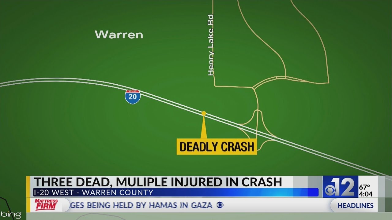 Three killed, multiple injured in Warren County crash - YouTube