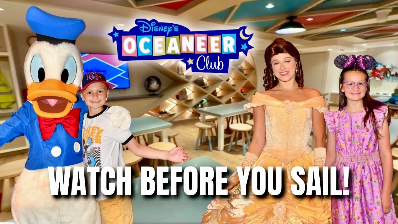 Disney Treasure Oceaneer Club FULL Tour | Kids Answer Questions Parents Can’t!
