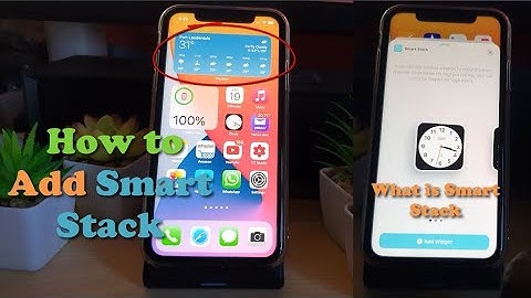 IOS 14 How to Add Smart Stack