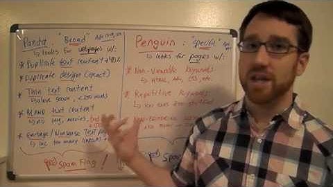 Mastering Google - Penguin & Panda Explained