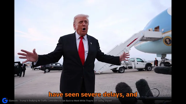 Trump Orders Air-Traffic Controllers Back to Work, Offers 10,000 Bonus Amid Unpaid Shutdown,...