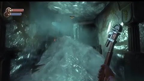 How to melt the Ice Blockade in Bioshock Remastered Part 3 Obtain Incinerate Plasmid Ability