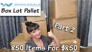 All Star Package  Box Lot Pallet From WHOLESALE NINJAS | 850 Items For $850 | Part 2