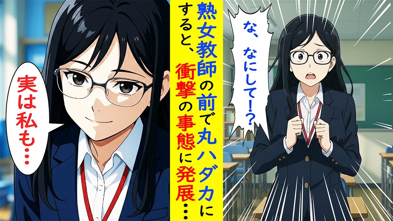 【漫画】教師の前なのに・・・【ラブコメ】