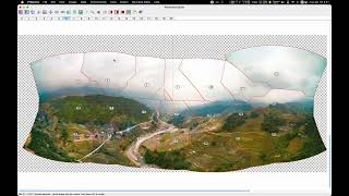 Xử lý ảnh panorama khi phần mềm PTGui không thể tự động ghép screenshot 1