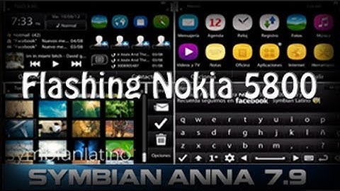 Flashing Nokia 5800 RM-356 Symbian Anna 7.9 CFW +Tutorial