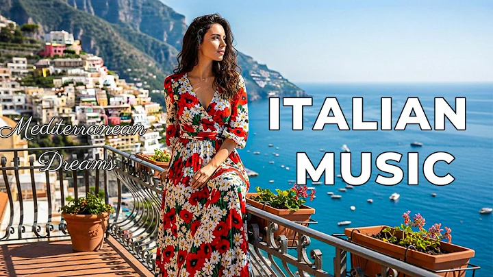 🎶 Italian Vibes & Mediterranean Music 🎶 2+ Hours Scenic Amalfi Coast & Lake Como Relaxation 4K