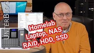 Mein Homelab - Teil 2 - Datenspeicherung, Laptop, NAS, RAID, HDD, SSD, Cache