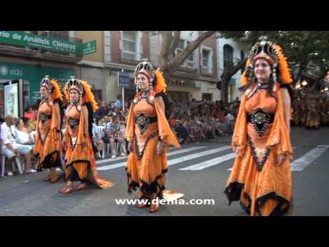 Desfile de Gala Moros y Cristianos Dénia 2013: Filà Almoràvides