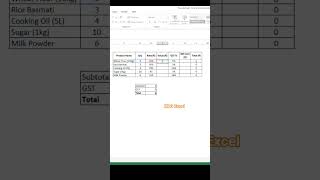 Calculate GST & Invoice Value in Excel ⚡ Easy Trick #excelformula #excelshortcuts #excelshorts