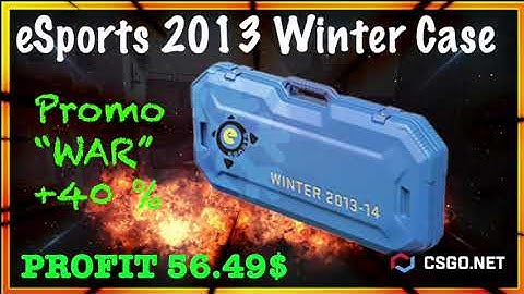 CSGO.NET promo code "WAR" +40% to your deposit // Open eSports 2013 Winter Case // (mycsgo)