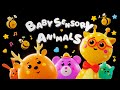 Baby Sensory Animals - Funky Dancing Animals Show! Baby Sensory Video with Fun Music