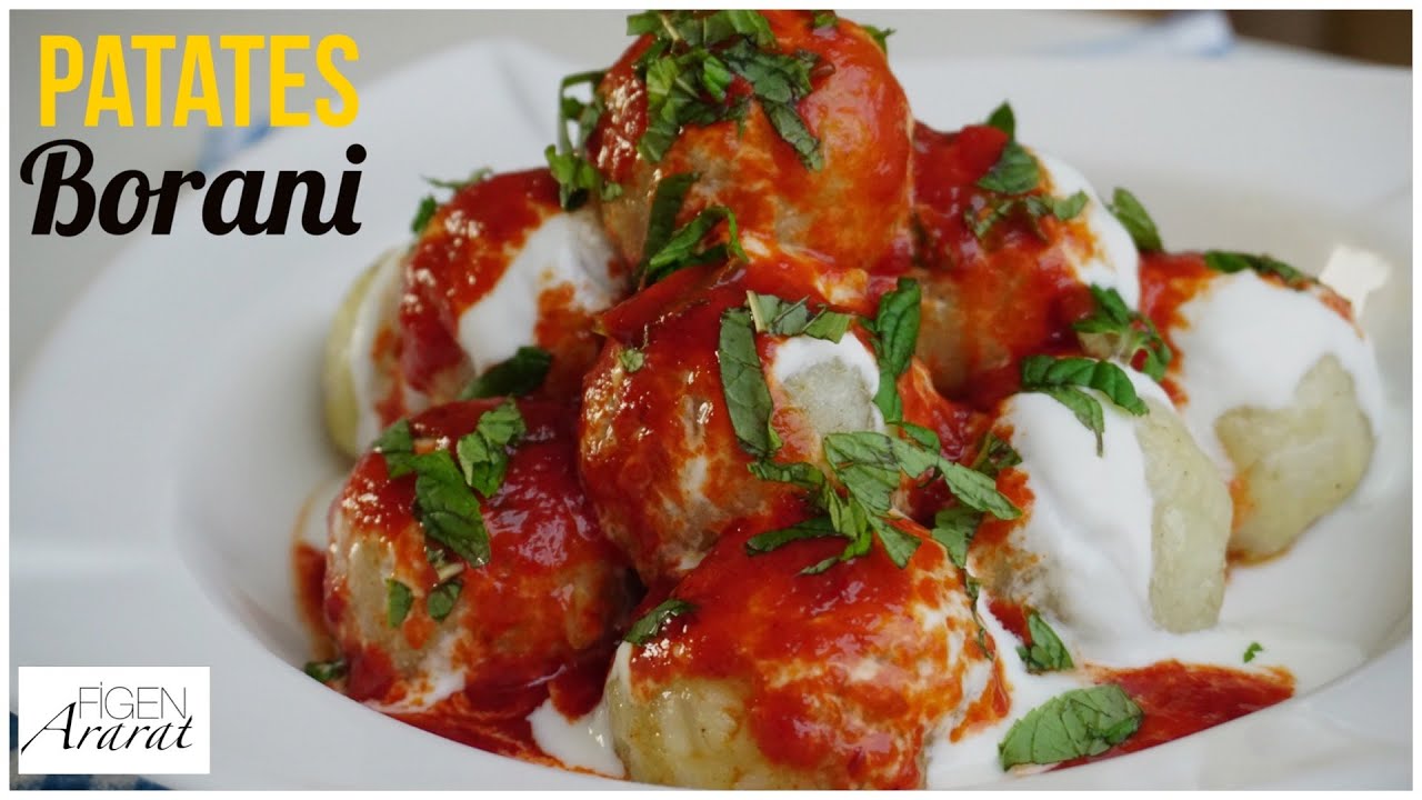 Lezzet patlaması , Patates borani / yemek tarifleri / Figen Ararat