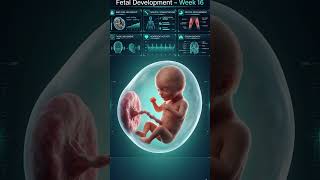 Fetal Development Week 16 👶 Baby Growth & Movement Inside the Womb