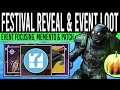 Destiny 2: FESTIVAL MEMENTO &amp; EERIE FOCUSING! Faster SPARROWS, New Weapon, Glitch Emblem &amp; Changes!