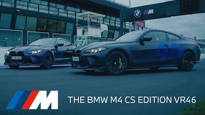 THE BMW M4 CS EDITION VR46