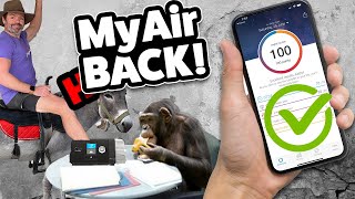 MyAir App Outage Day 5 Update - She s Back Baby Sort Of