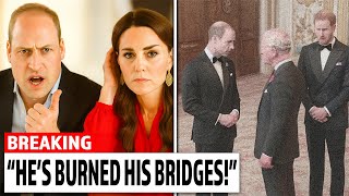NO WAY BACK - Prince William Makes Final Call on Harry’s Future