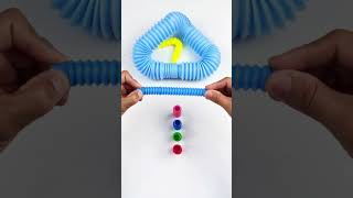 Satisfying MINI BLUE Creation POPs #diy #satisfyingvideos #relaxing #creative #oddasmr #naturalcolor