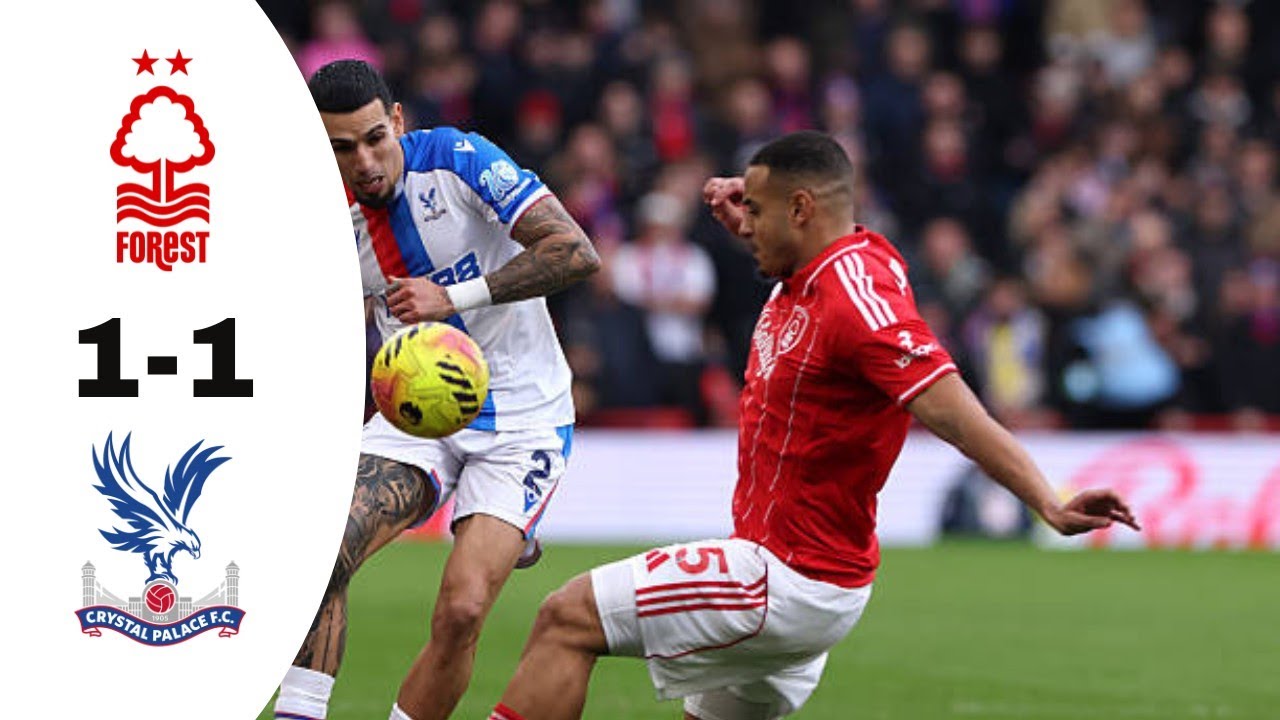 Nottingham 1-1 Crystal Palace | Highlights | Premier League 2026