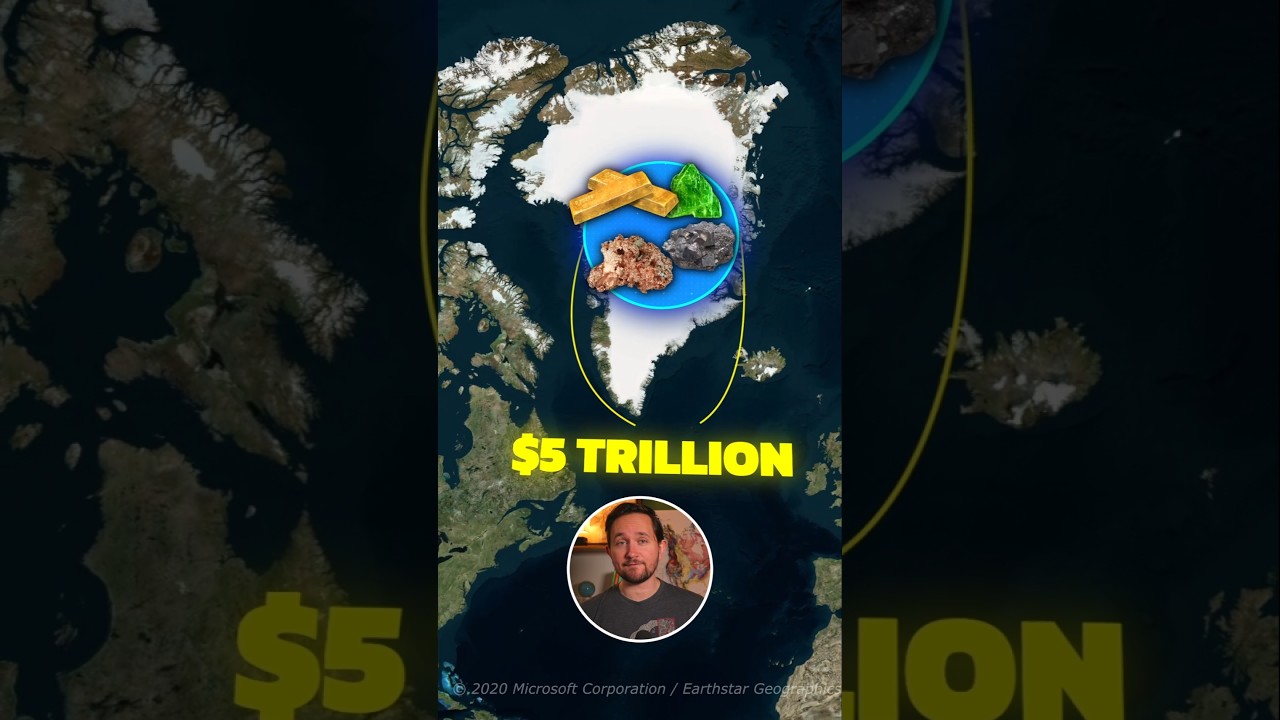 EVERY Greenlander Could Be A Multimillionaire... Maybe 🇬🇱🤔💰 #greenland #geography