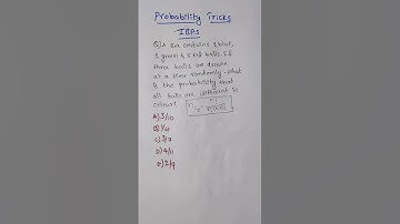 Probability Tricks #mathstricks #mathsshorts #shorts